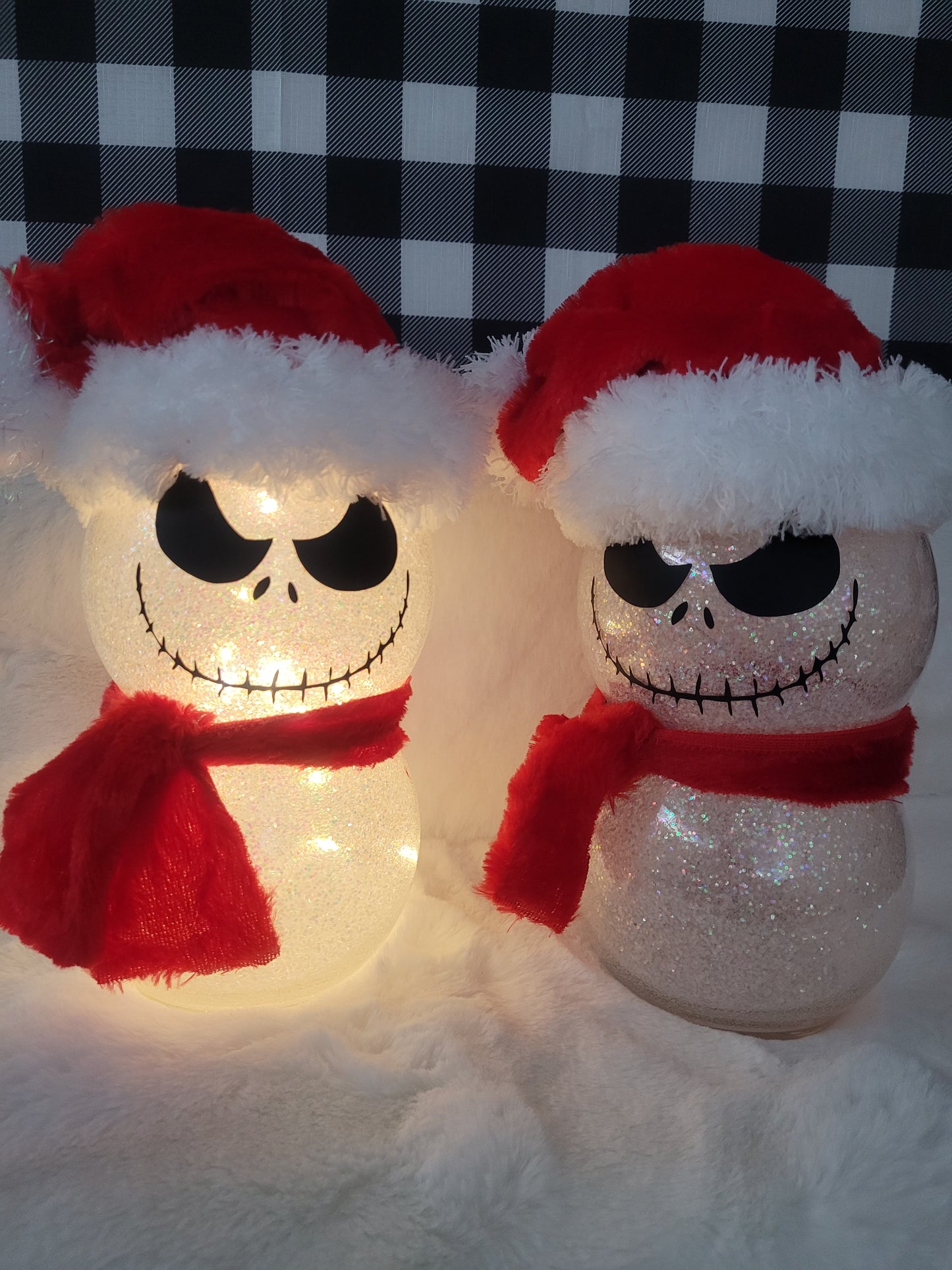 Light up snowmen